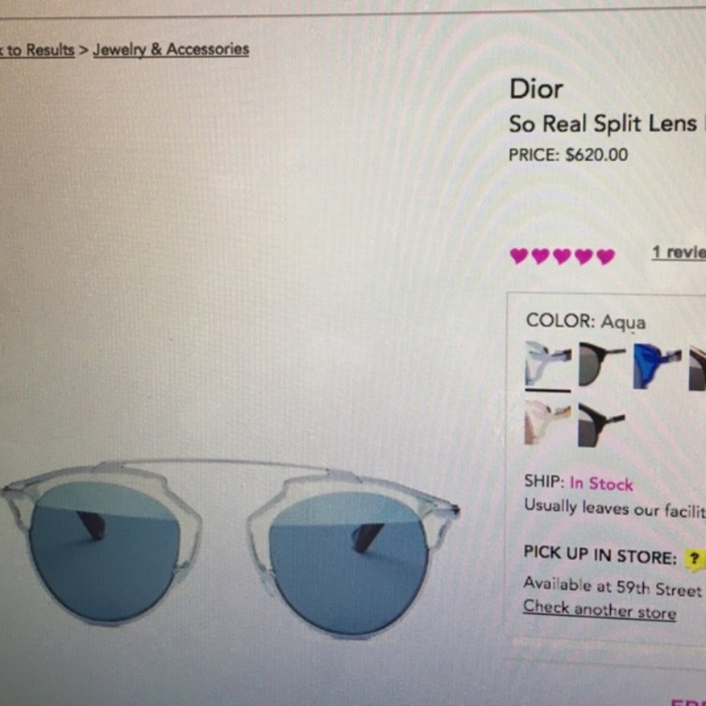 Dior baby blue so real sunglasses - Picture 2 of 4